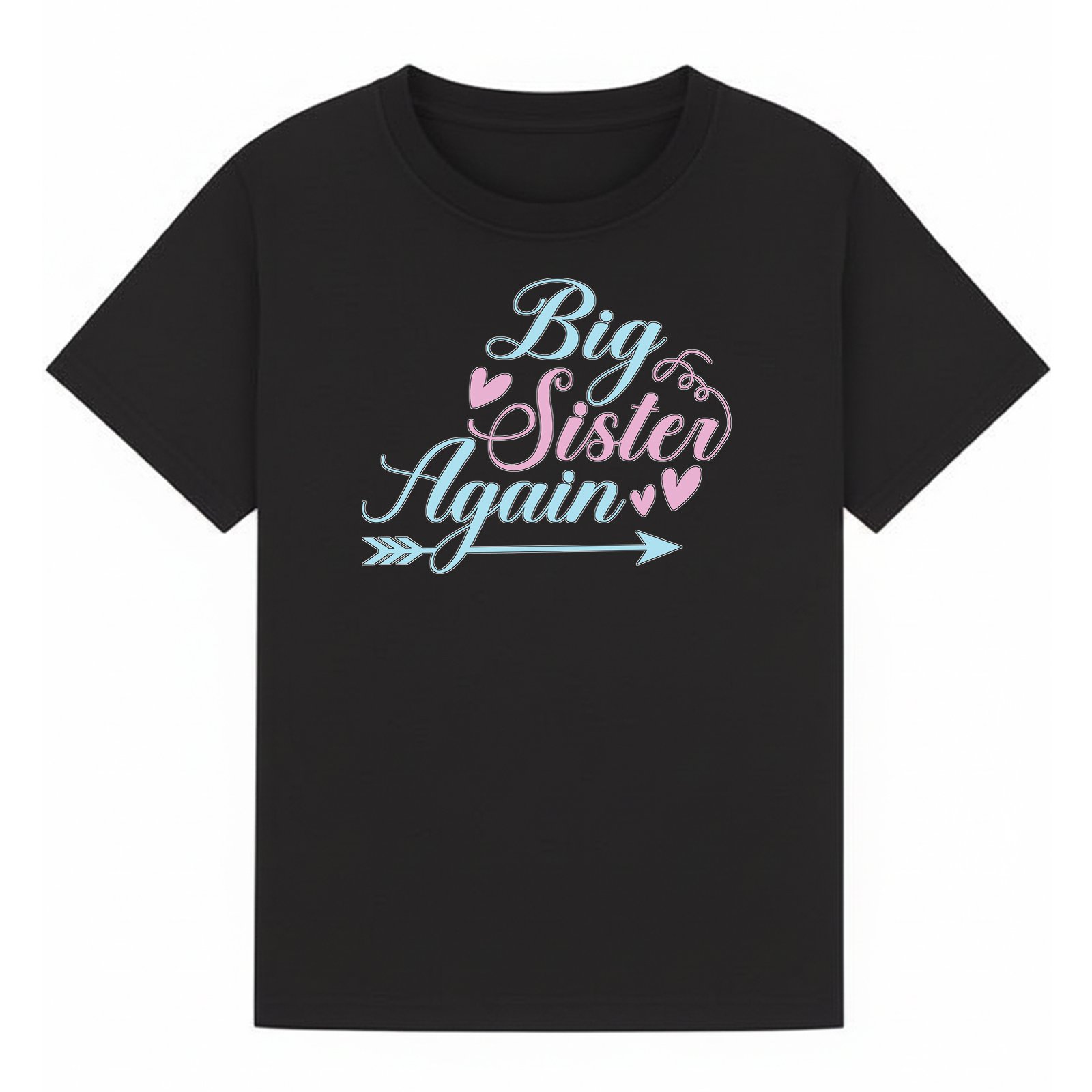 BGSIS22 artwork on black T-shirt