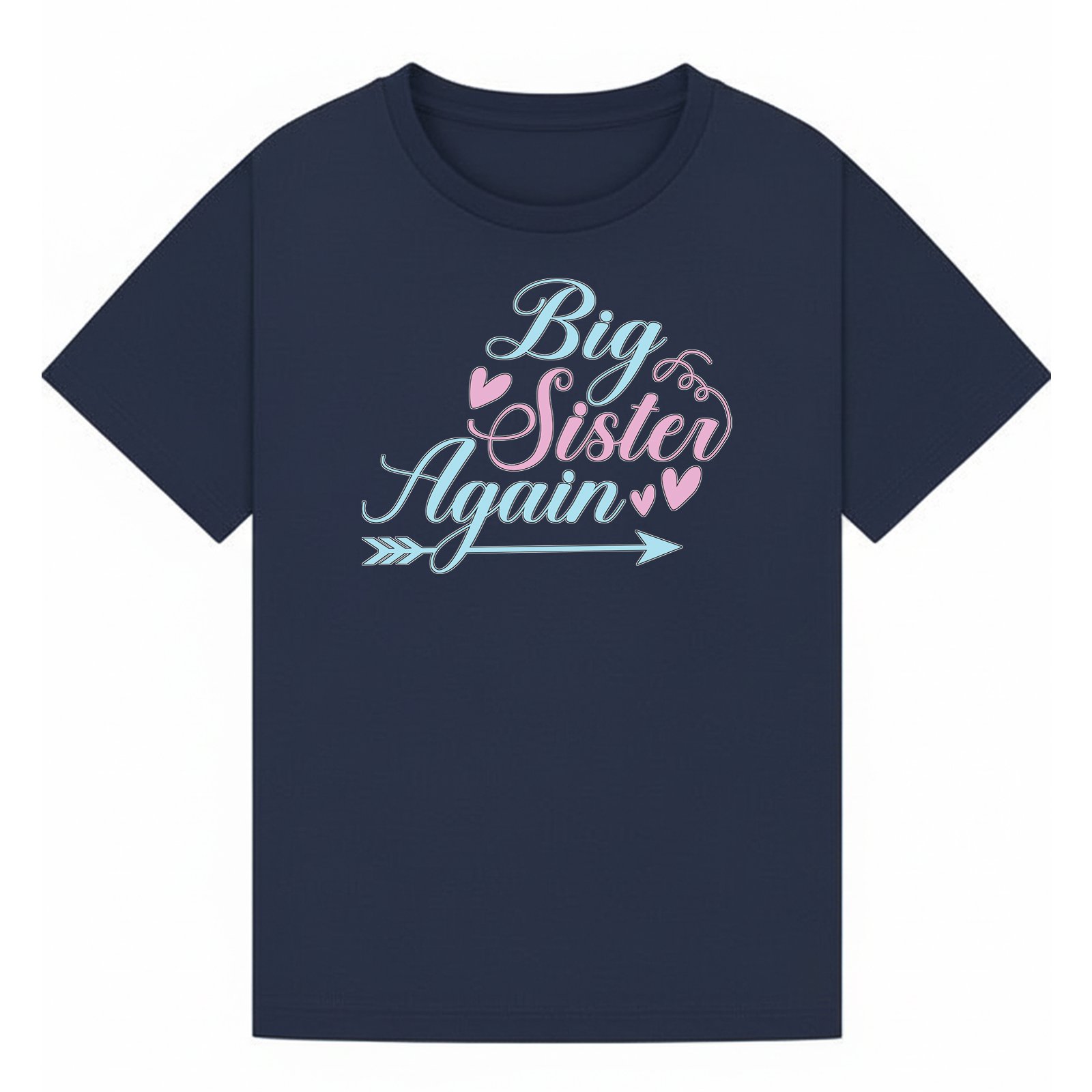 BGSIS22 artwork on navy T-shirt
