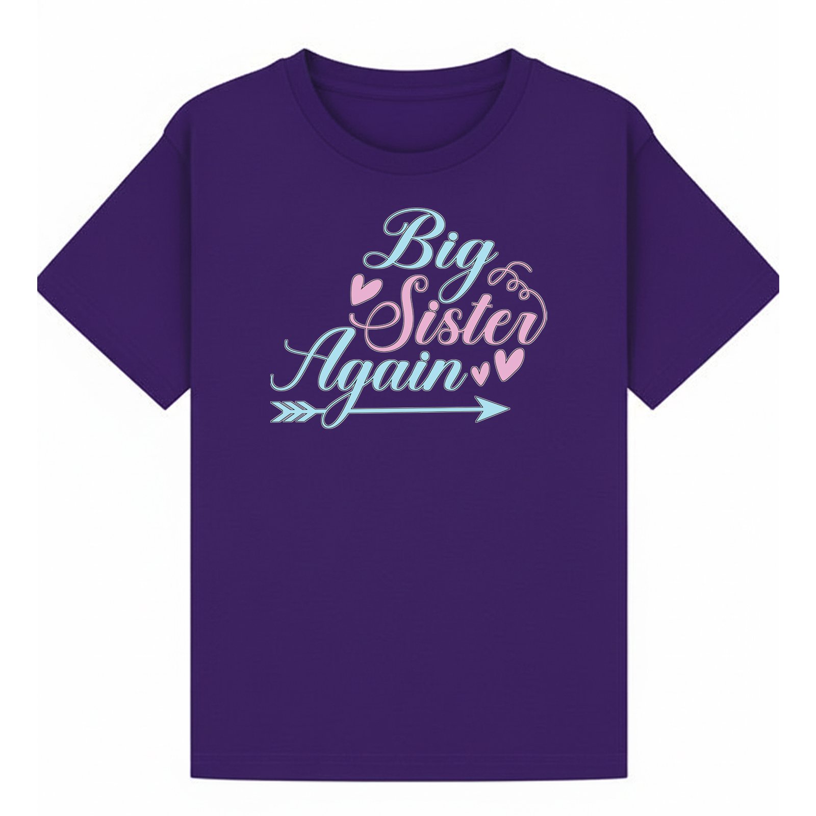 BGSIS22 artwork on purple T-shirt