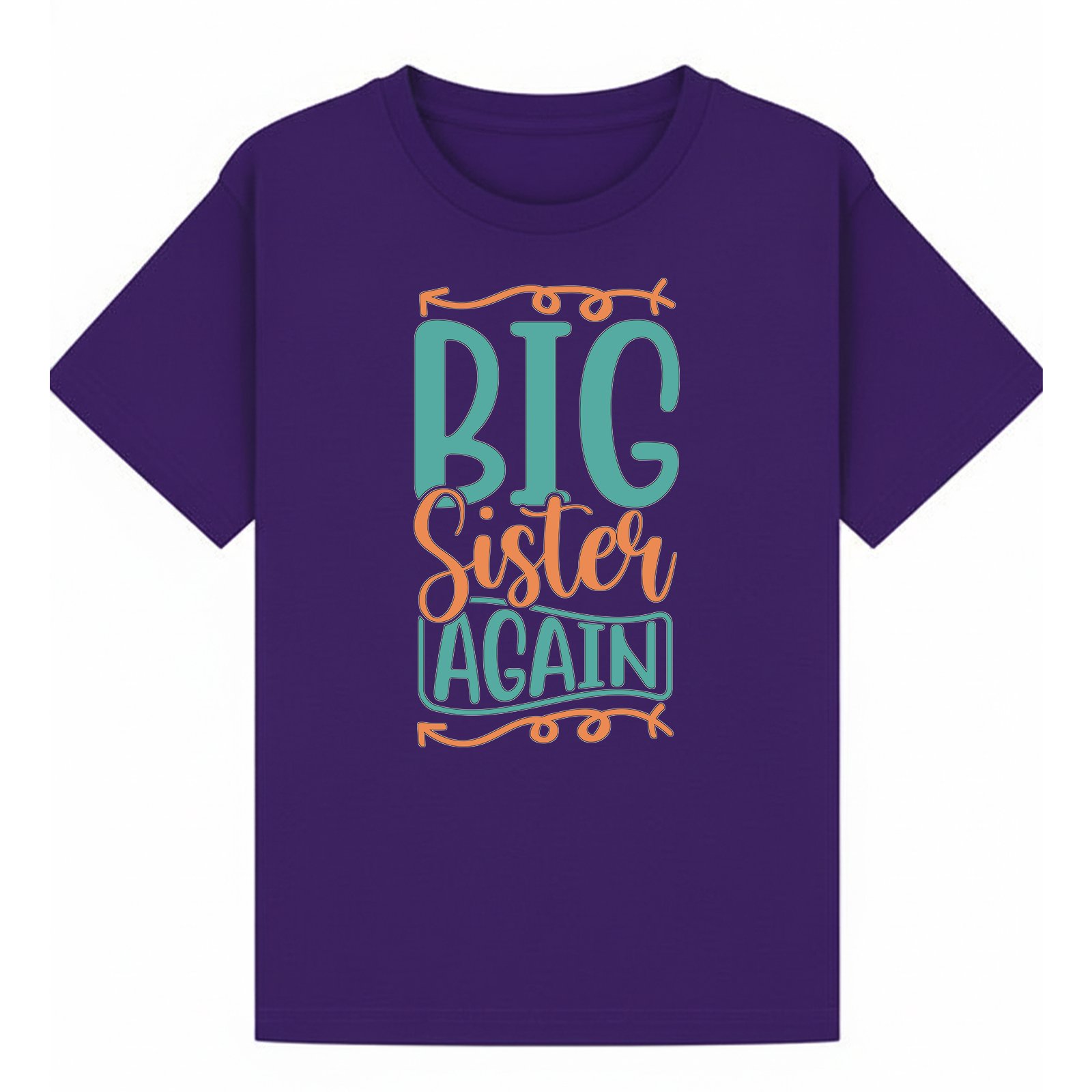 BGSIS26 artwork on purple T-shirt