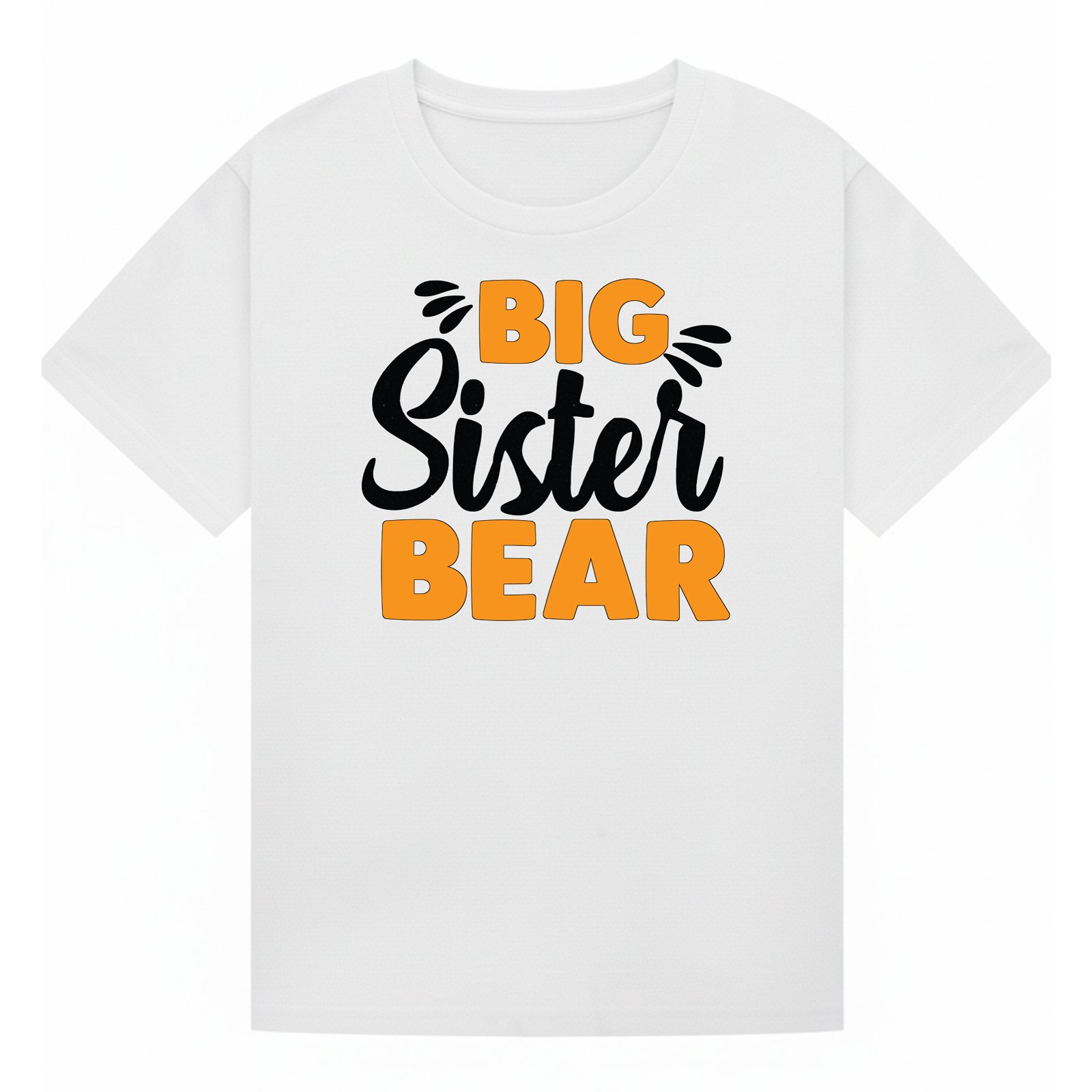 BGSIS28 artwork on white T-shirt