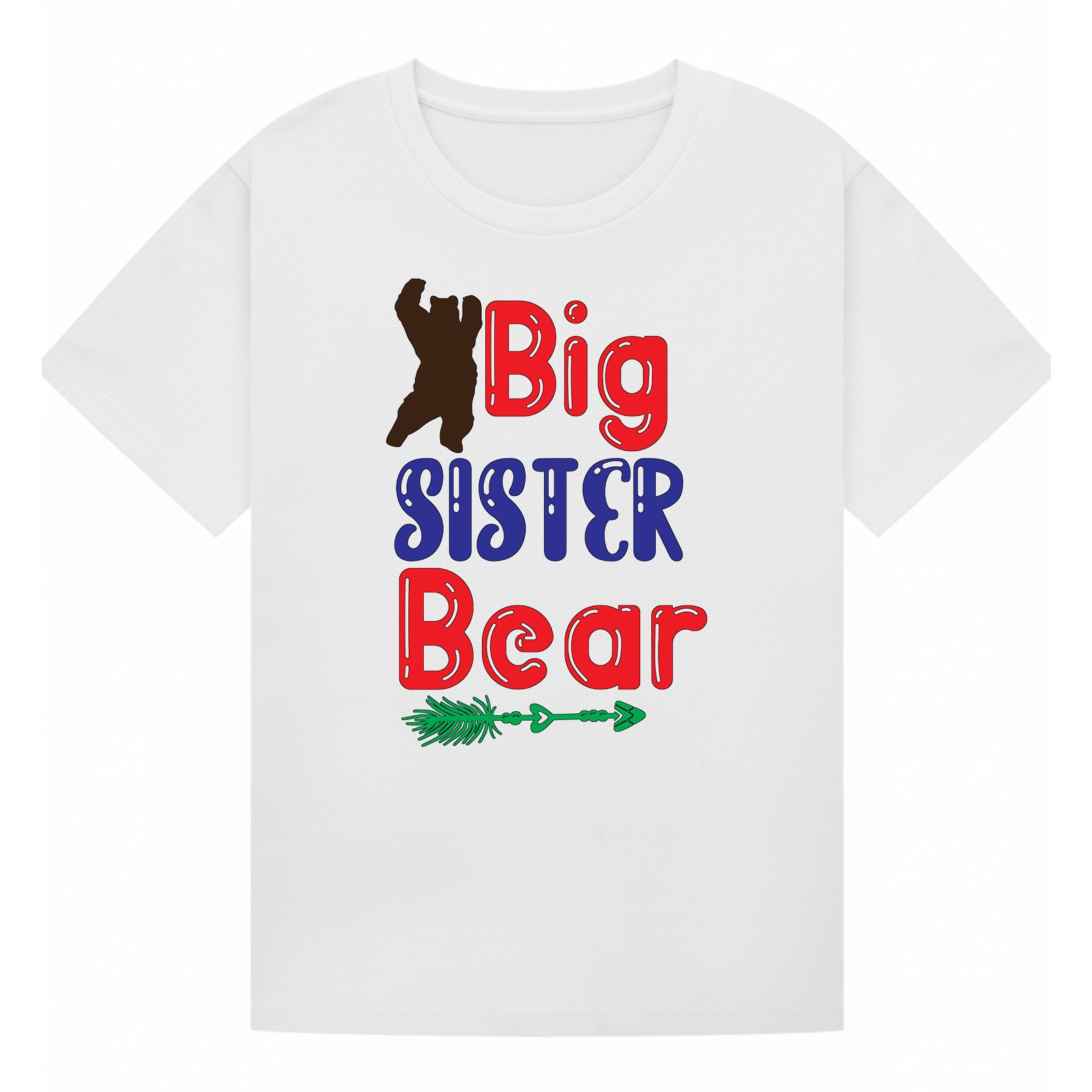 BGSIS30 artwork on white T-shirt