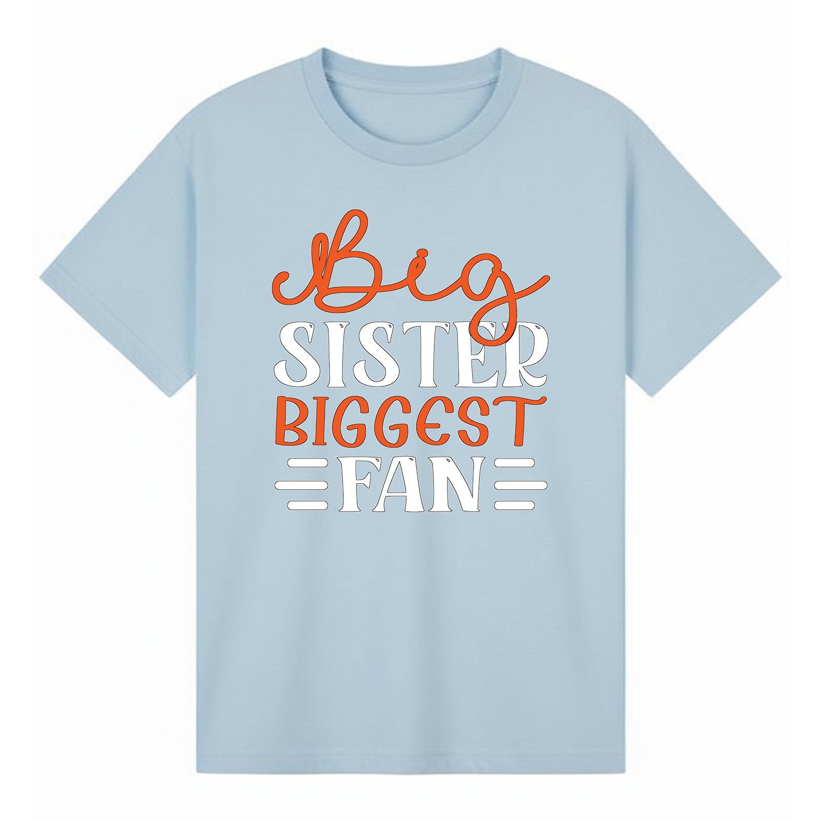 BGSIS31 artwork on light blue T-shirt