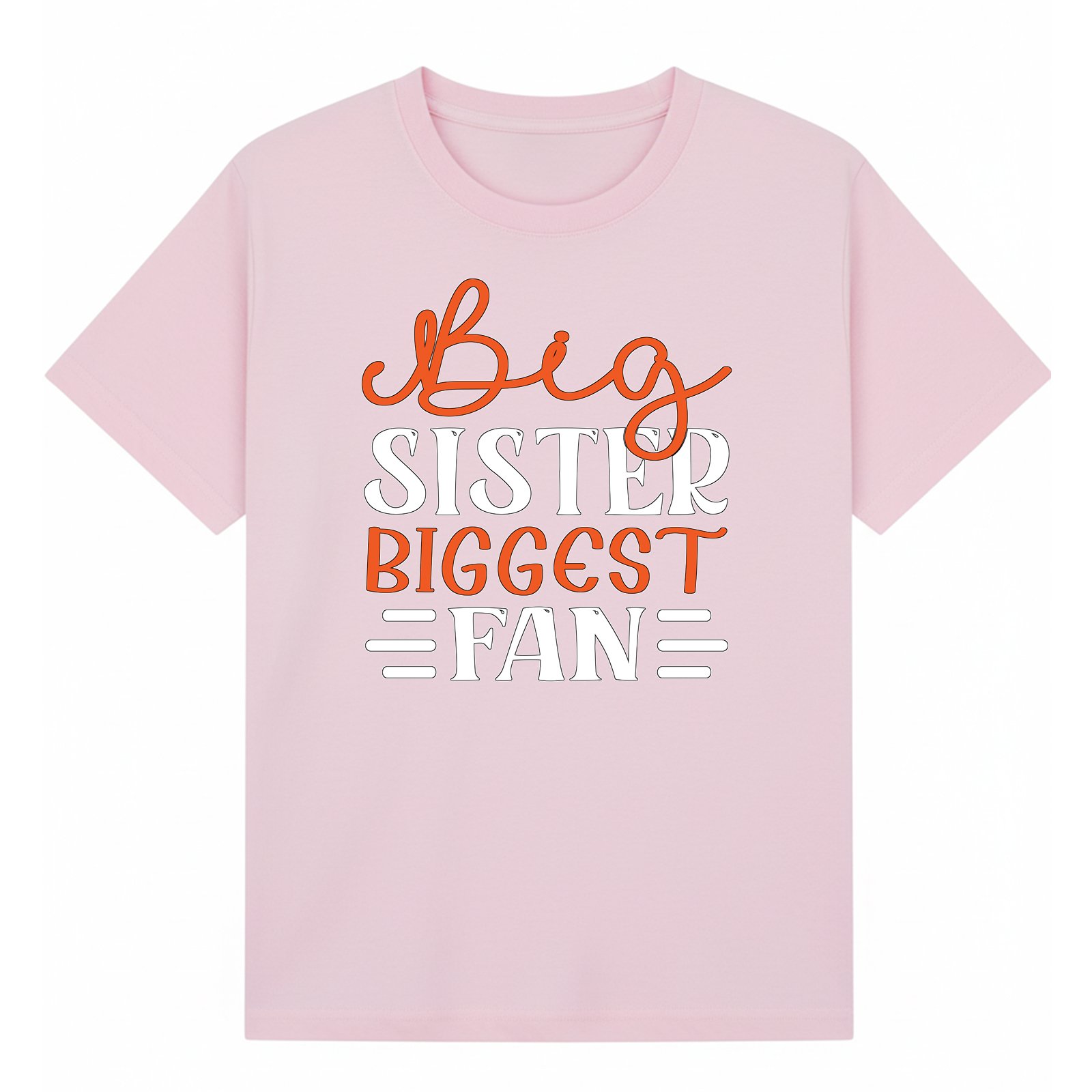 BGSIS31 artwork on light pink T-shirt