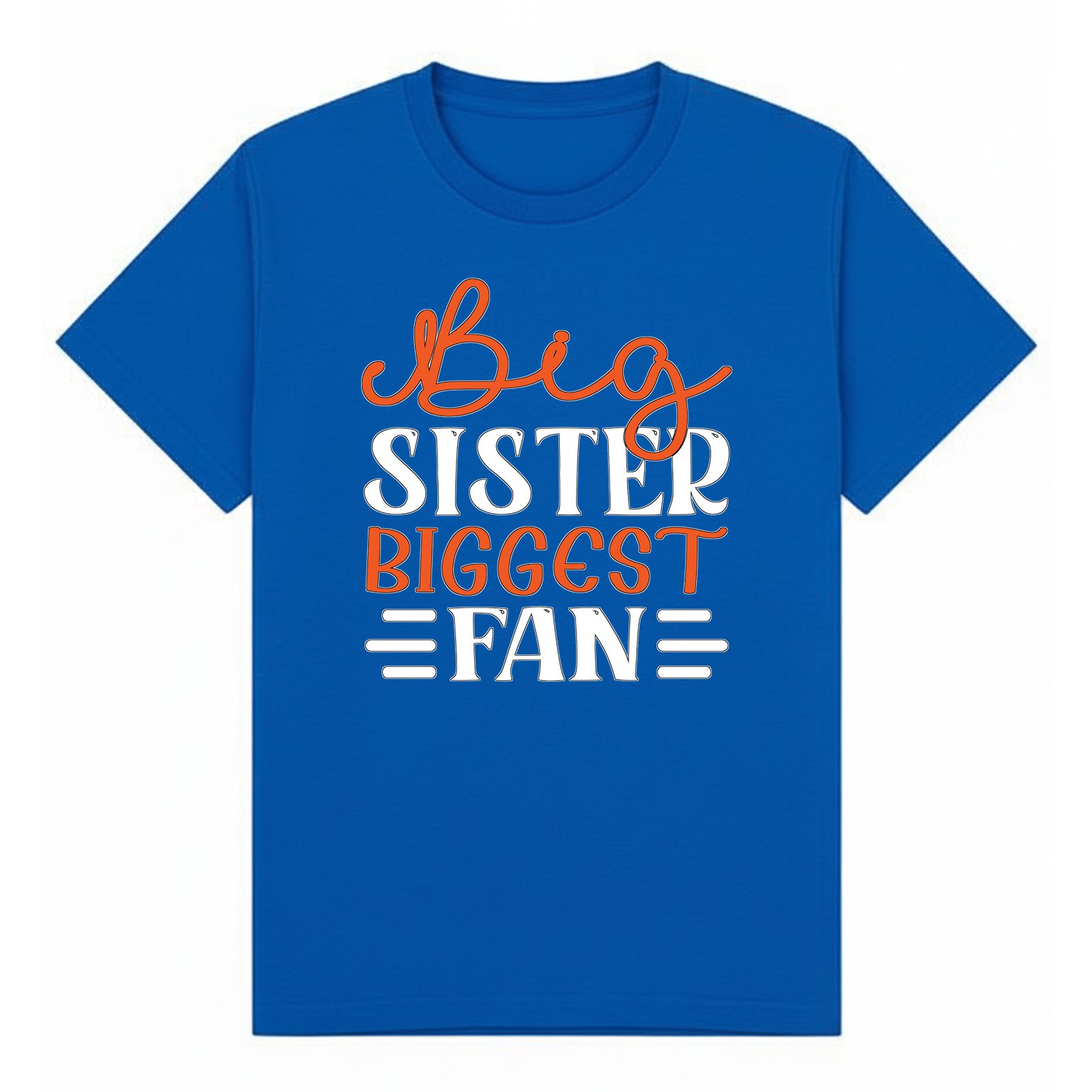 BGSIS31 artwork on royal T-shirt