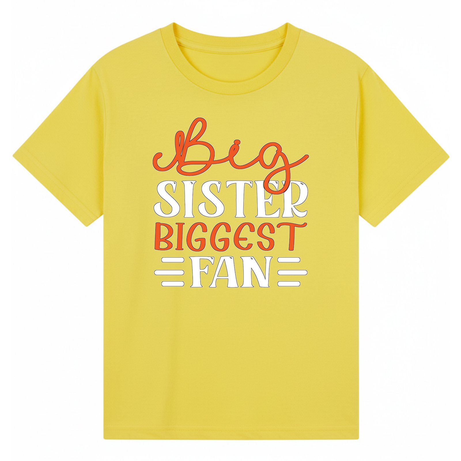 BGSIS31 artwork on yellow T-shirt