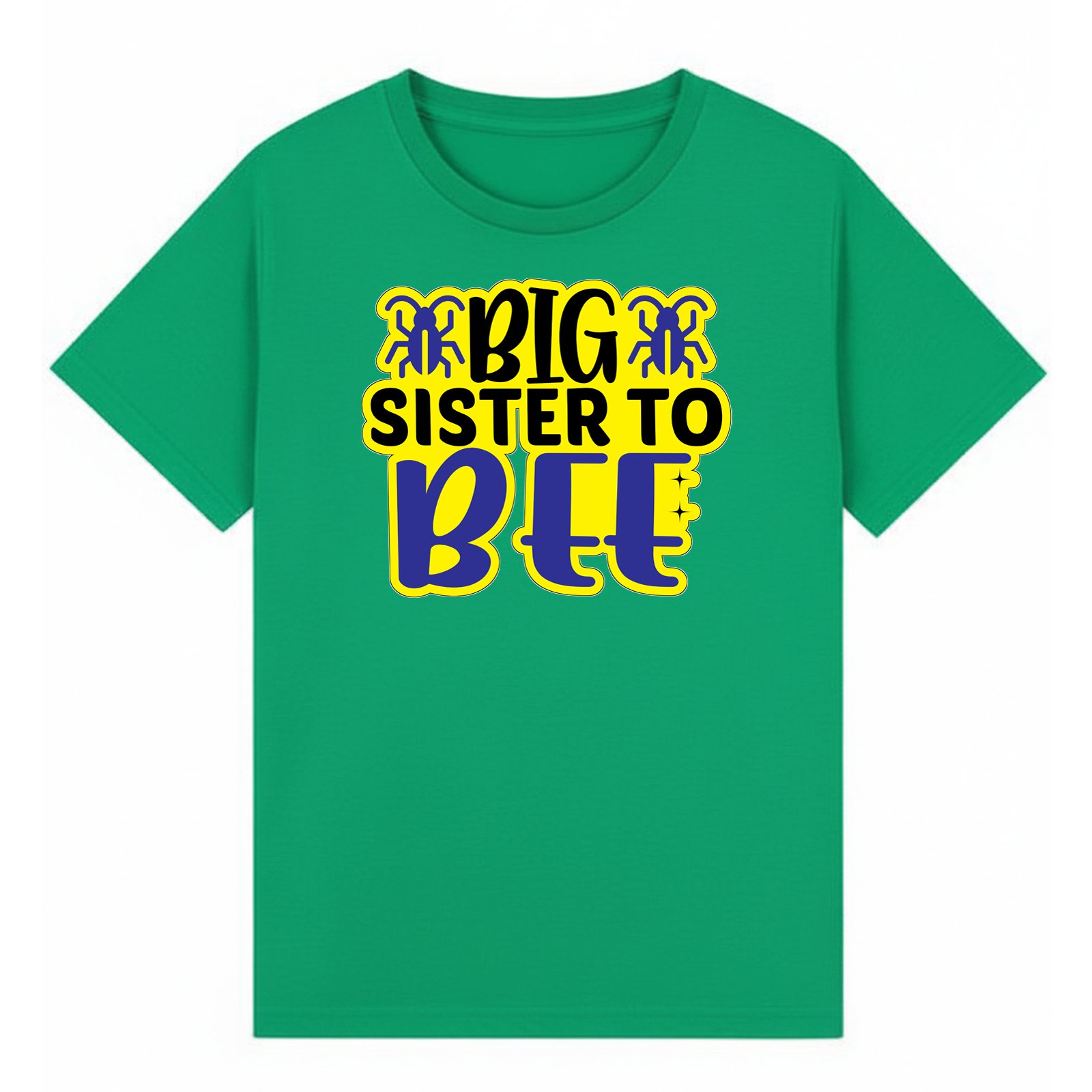 BGSIS48 artwork on irish green T-shirt