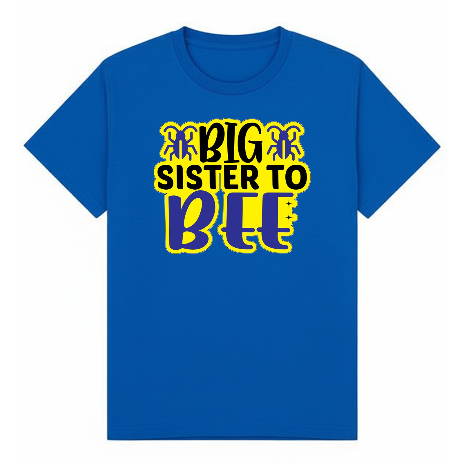 BGSIS48 artwork on royal T-shirt