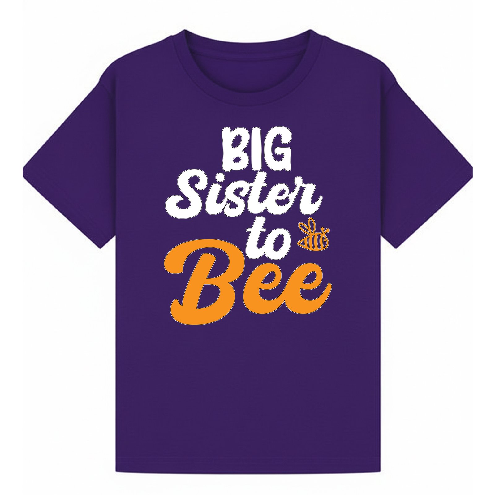 BGSIS49 artwork on purple T-shirt