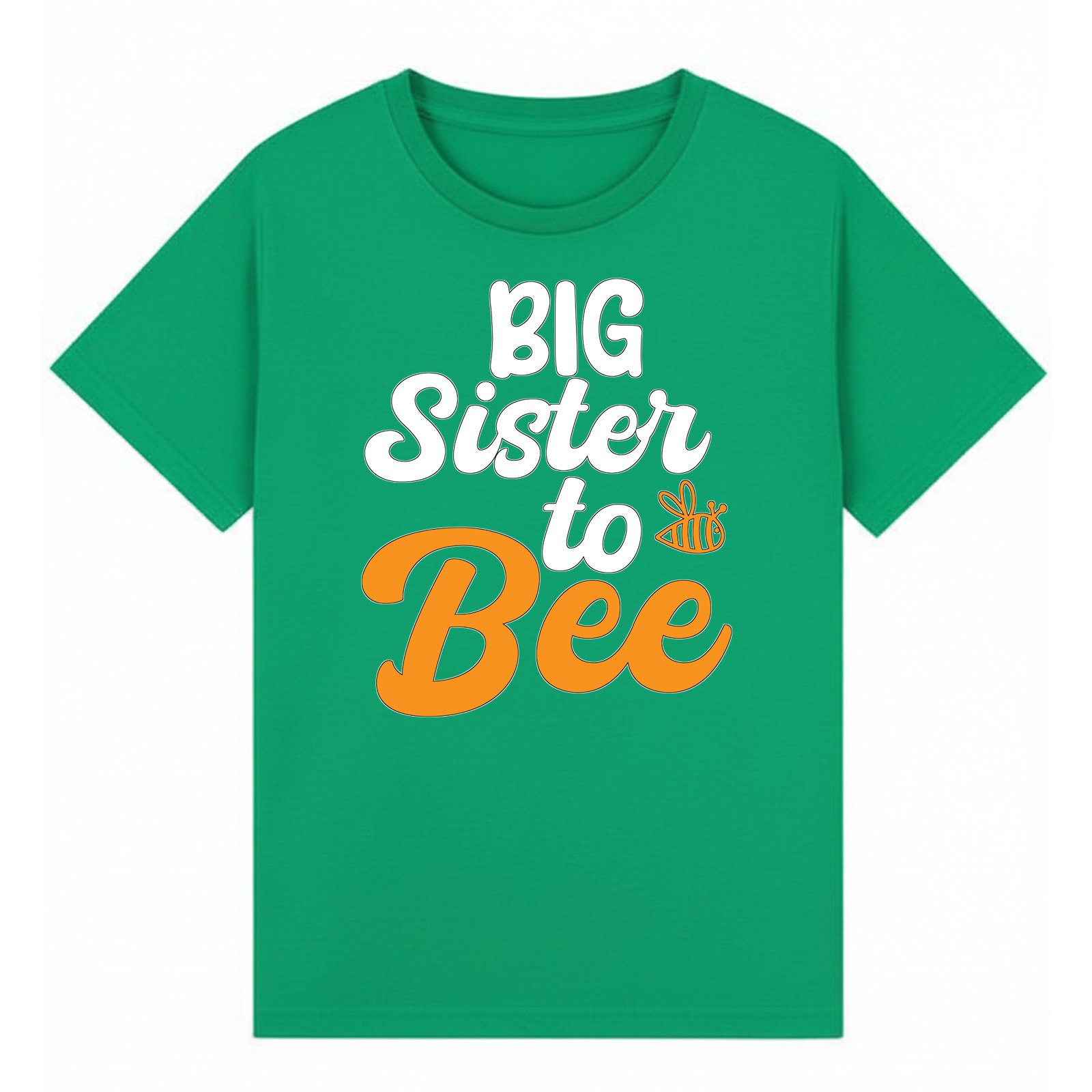 BGSIS50 artwork on irish green T-shirt