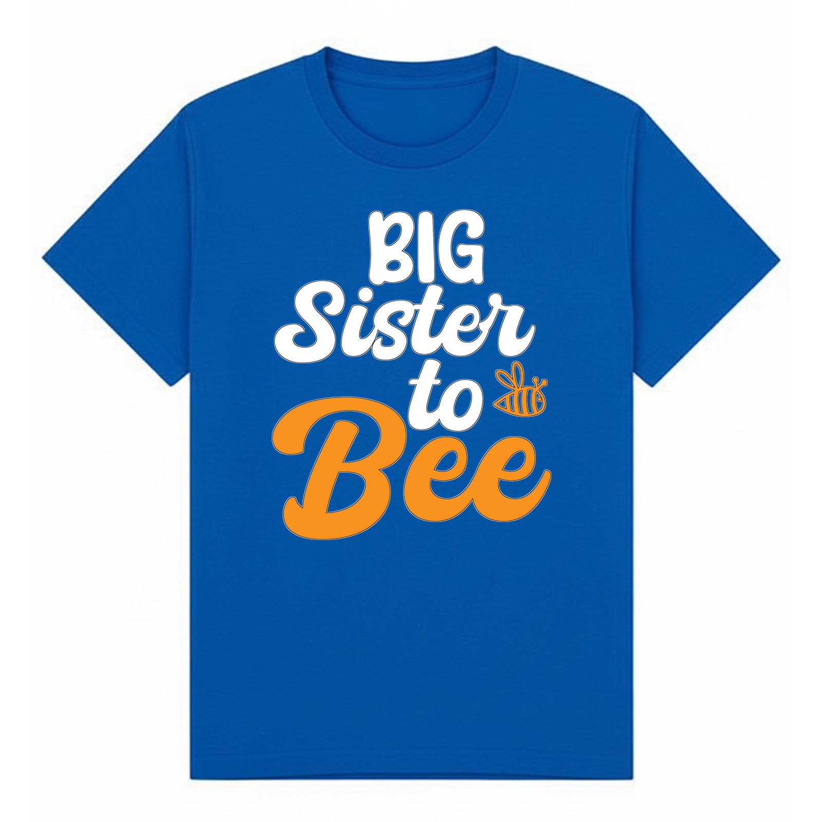 BGSIS50 artwork on royal T-shirt