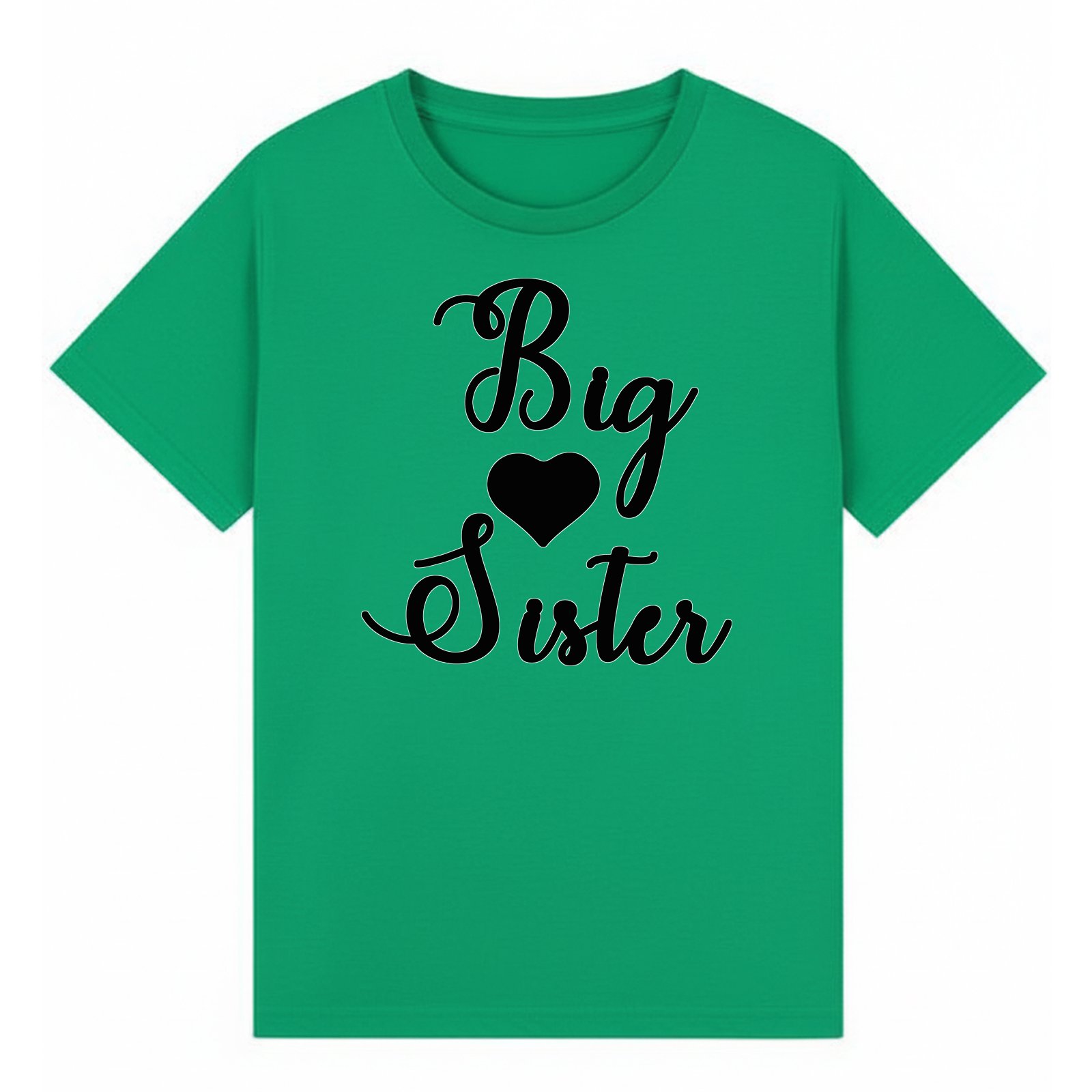 BGSIS52 artwork on irish green T-shirt