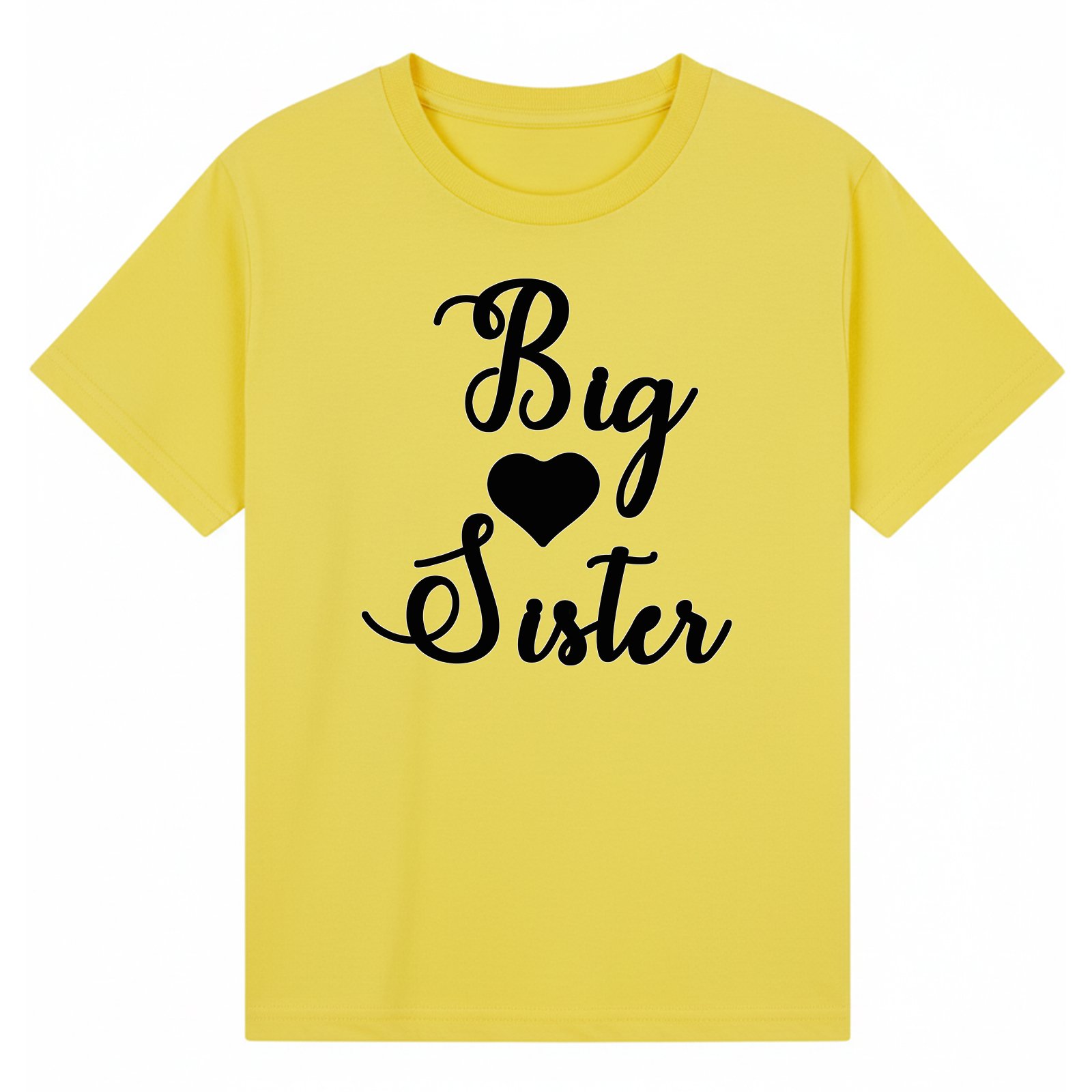 BGSIS52 artwork on yellow T-shirt
