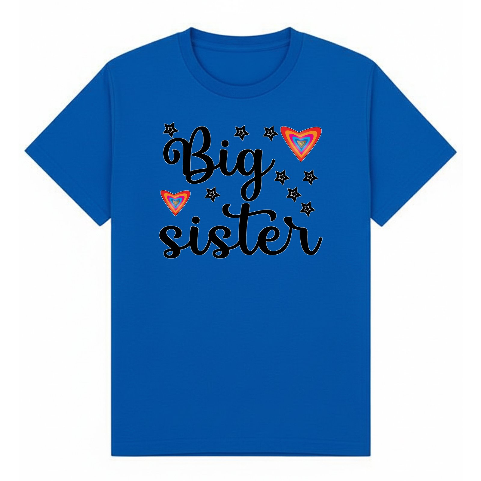 BGSIS56 artwork on royal T-shirt