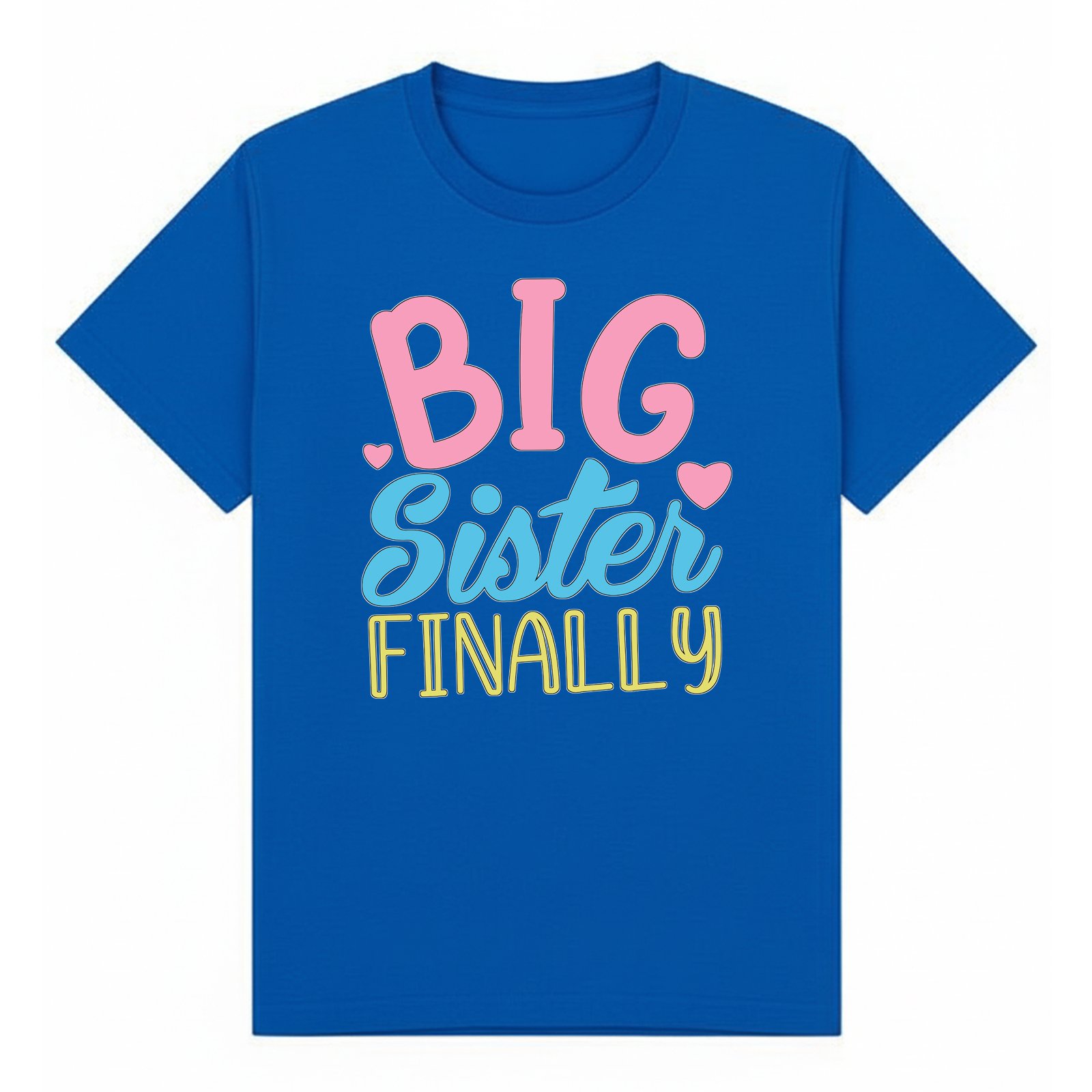 BGSIS62 artwork on royal T-shirt