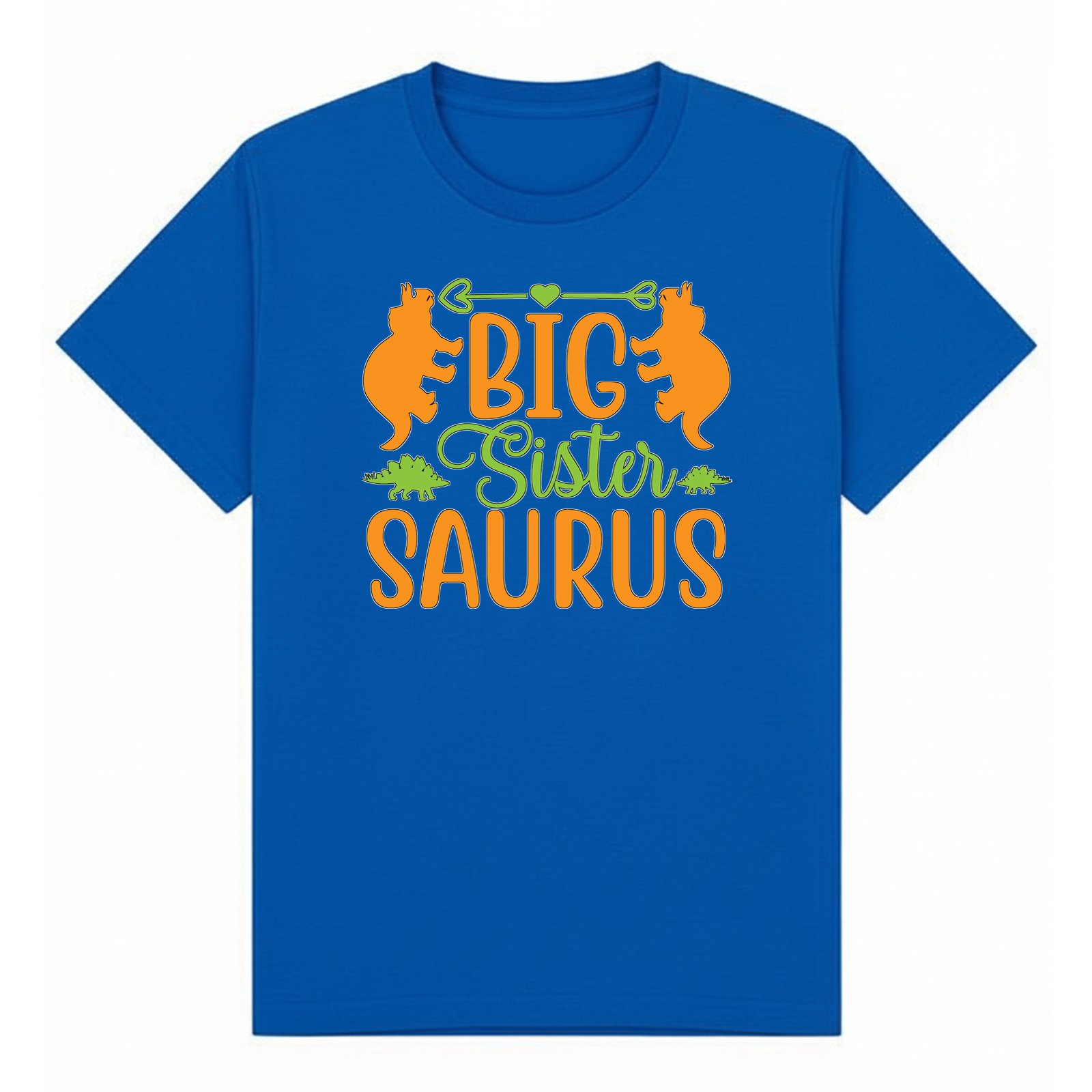 BGSIS63 artwork on royal T-shirt