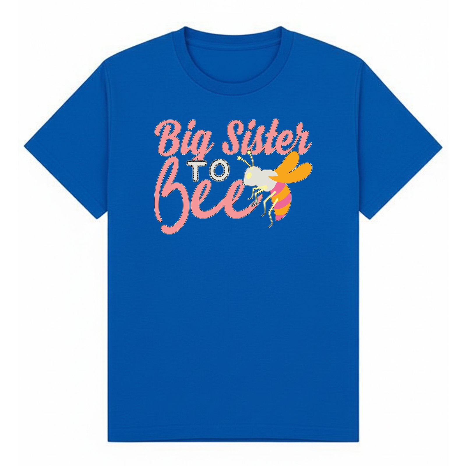 BGSIS66 artwork on royal T-shirt