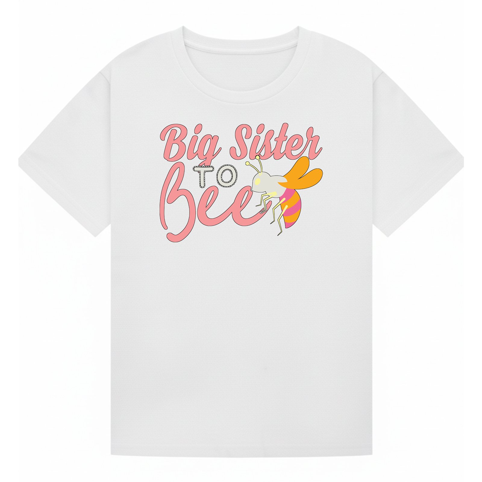 BGSIS66 artwork on white T-shirt