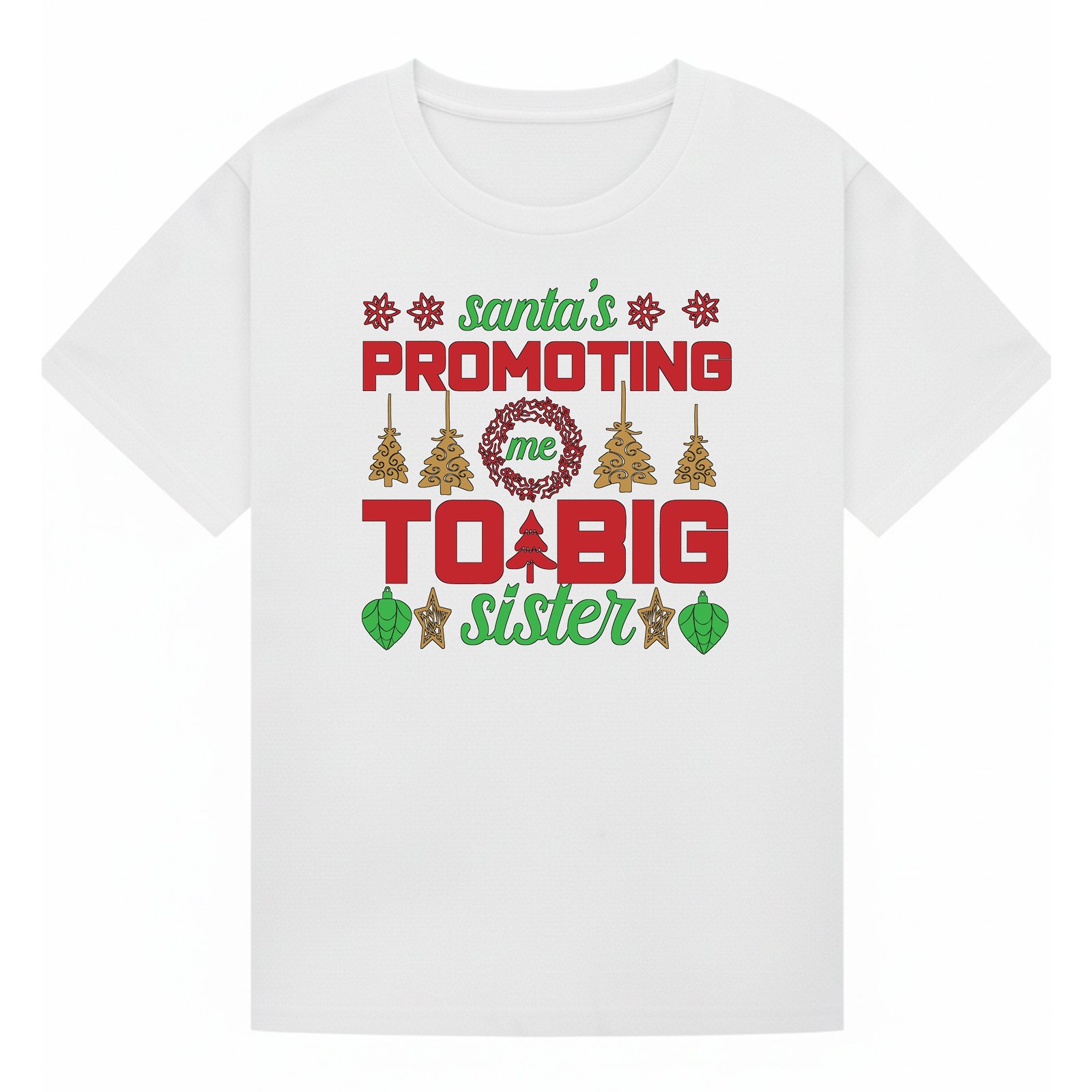 BGSIS74 artwork on white T-shirt