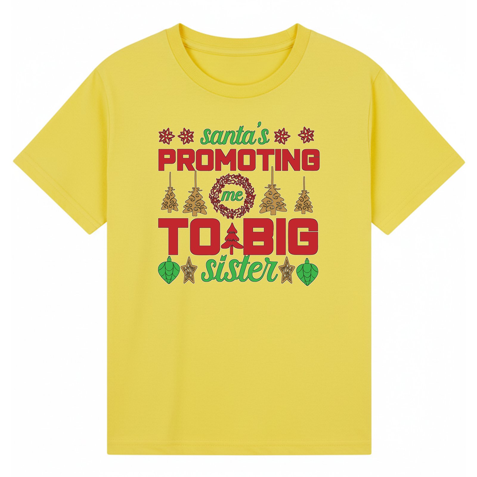 BGSIS74 artwork on yellow T-shirt