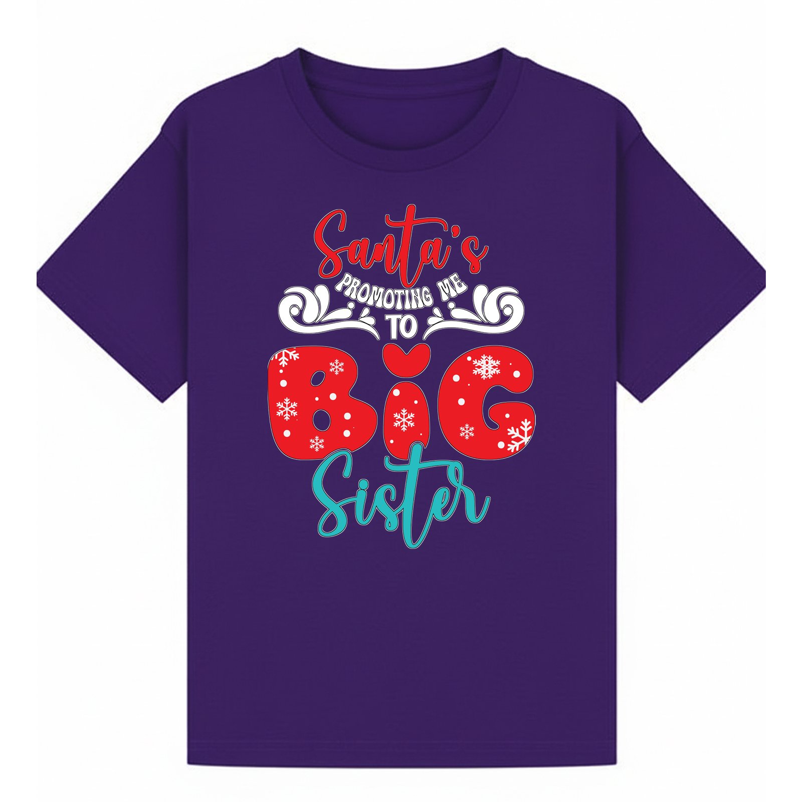 BGSIS75 artwork on purple T-shirt