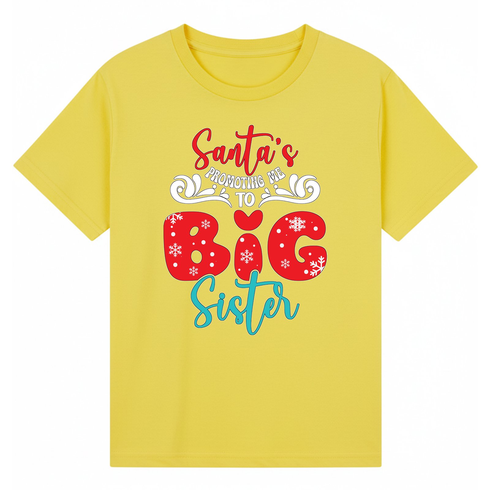BGSIS75 artwork on yellow T-shirt