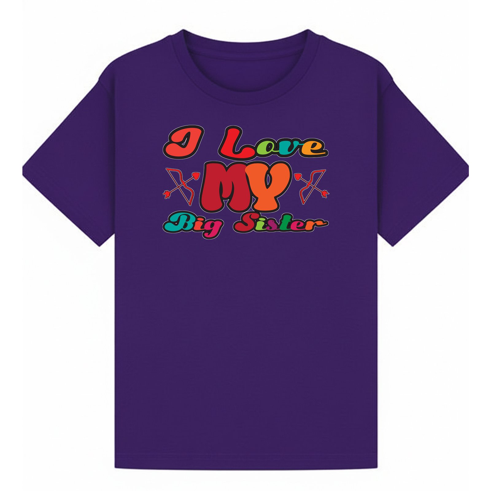 BGSIS88 artwork on purple T-shirt
