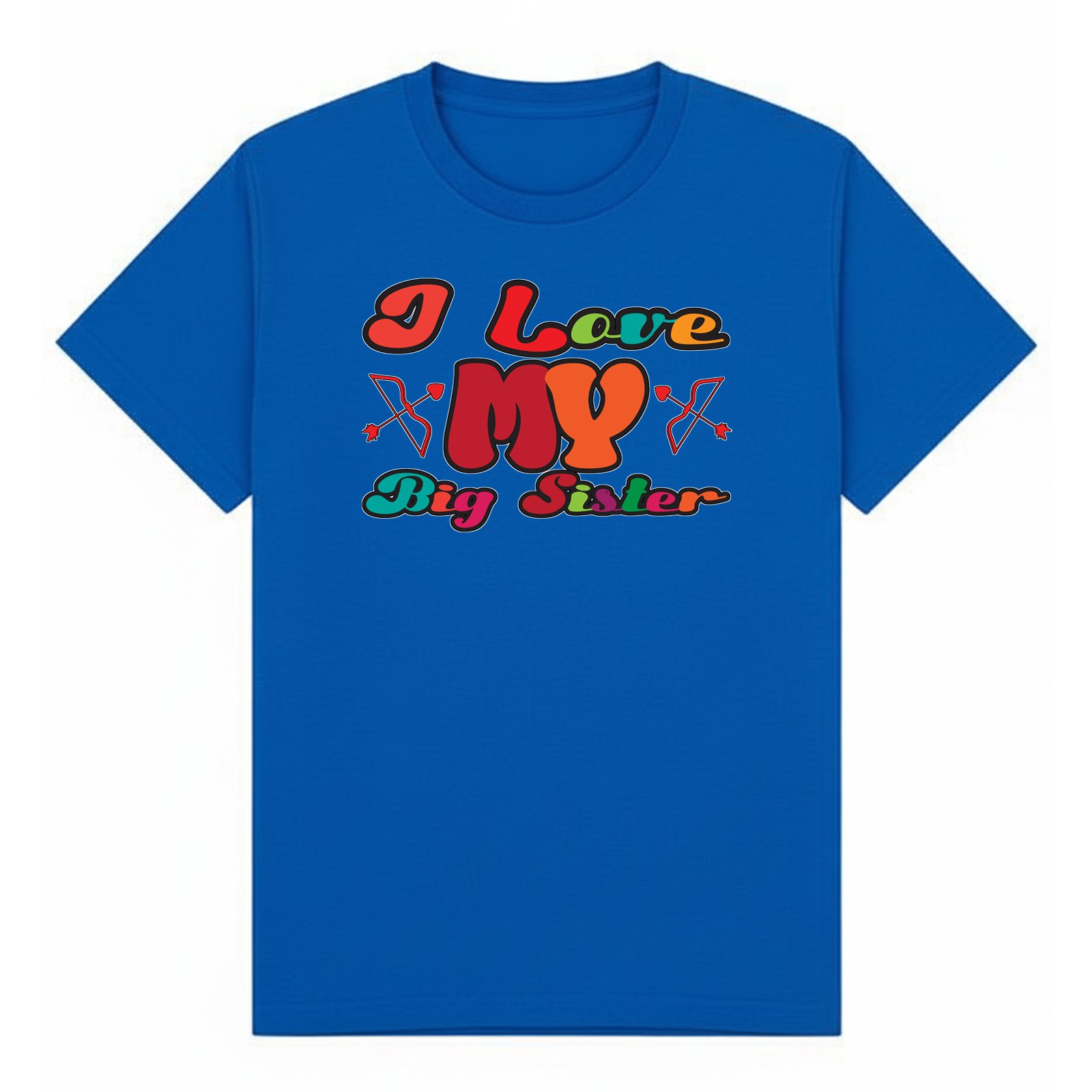 BGSIS88 artwork on royal T-shirt