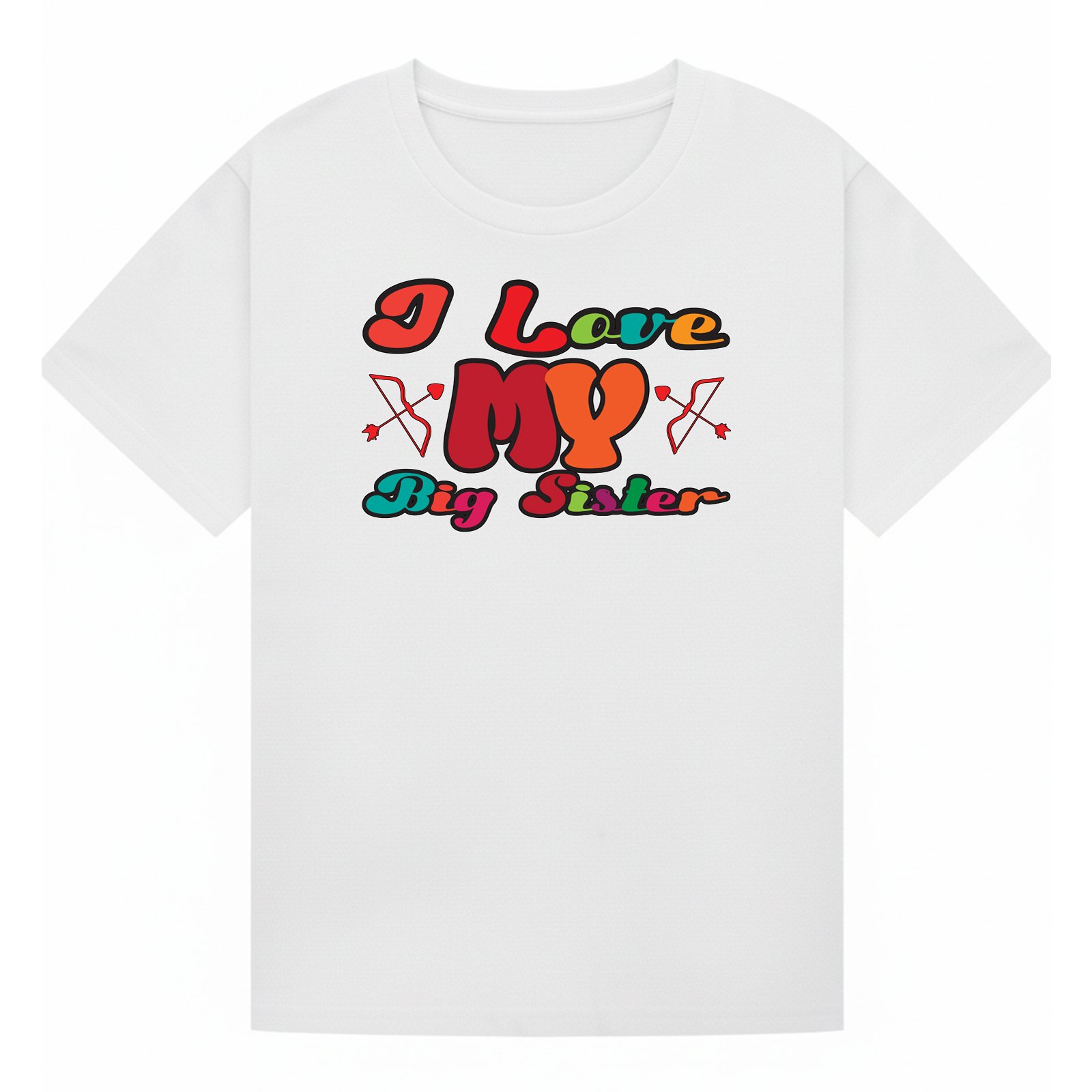 BGSIS88 artwork on white T-shirt